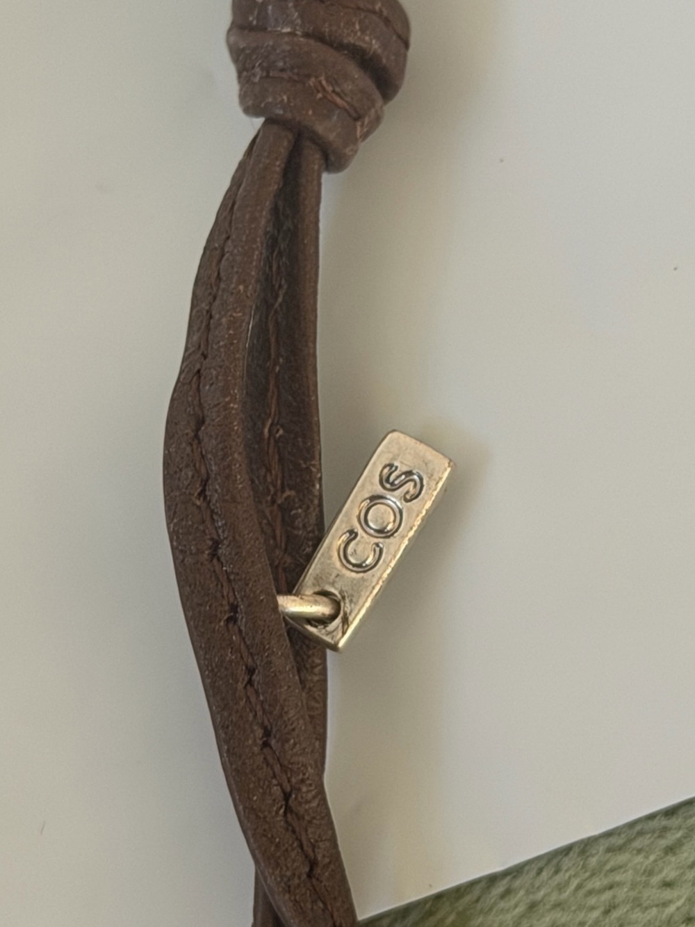 COS Beaded Leather Bag Charm - Picture 3 of 4